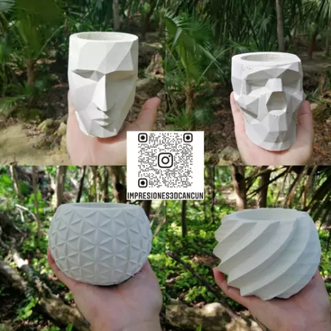 KIT 4 MOLDS FOR PROFESSIONAL POTS