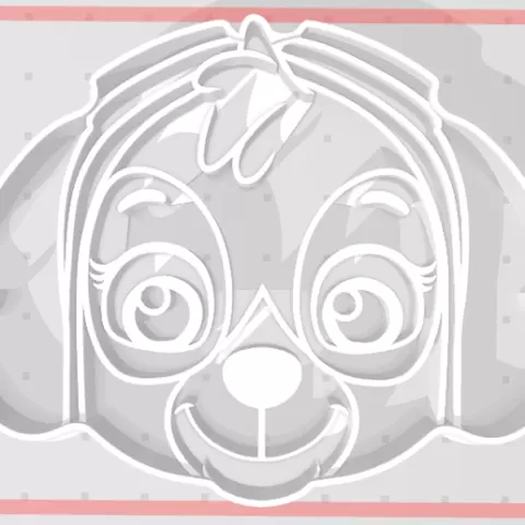 COOKIE CUTTER PAW PATROL: SKYE
