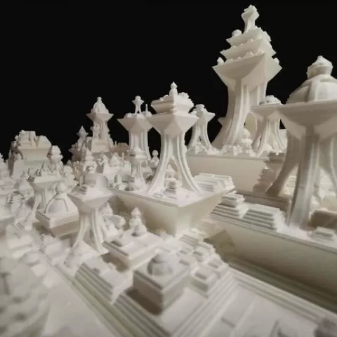 Ferjerez Space Cities Easy-print Modification