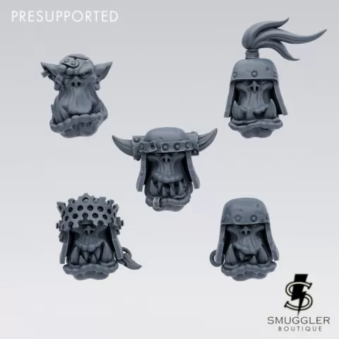 Orc Head Pack 2 by Smuggler Boutique