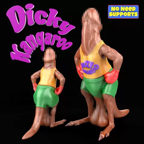 Dicky Kangaroo by iradj3d