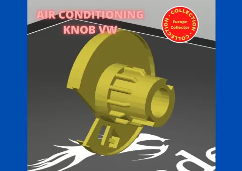 AIR CONDITIONING KNOB VOLKSWAGEN SEAT SKODA - Europe Collector