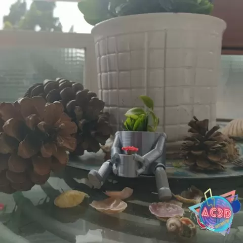 Robot - Flowerpot 2