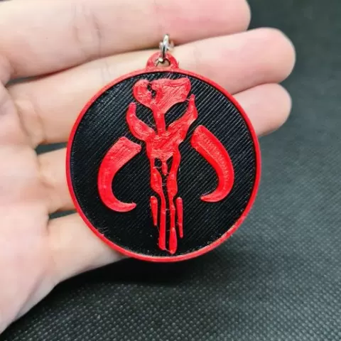 The Mandalorian keychain