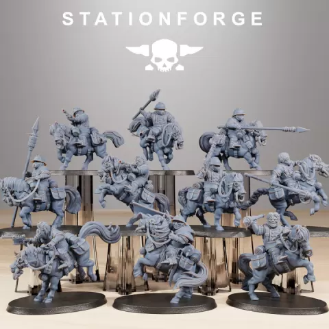 GrimGuard Pony Cavalry by Station Forge