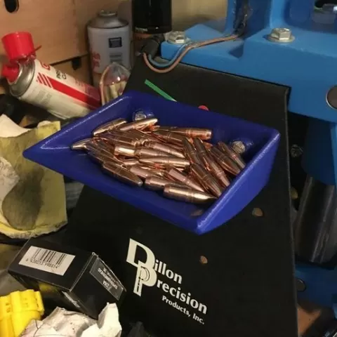 Dillon 550 Strong mount Bullet tray