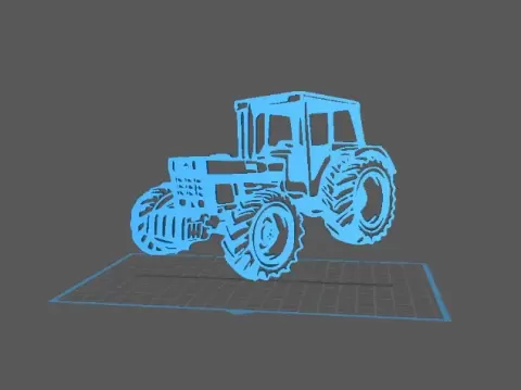 Tractor - Case IH Wall Art