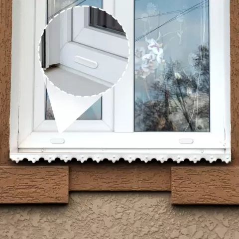 Busette fenêtre PVC AERATEUR OU OBTURATEUR - DeltaDesign