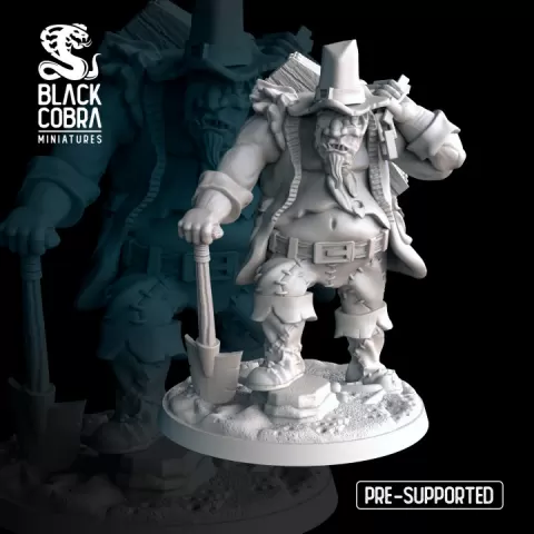 Ogre Undertaker by BlackCobraMiniatures