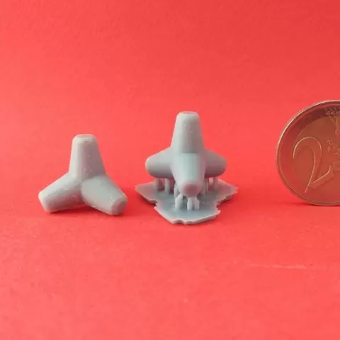 Tetrapod 10 Tons (scale 1/87 HO)