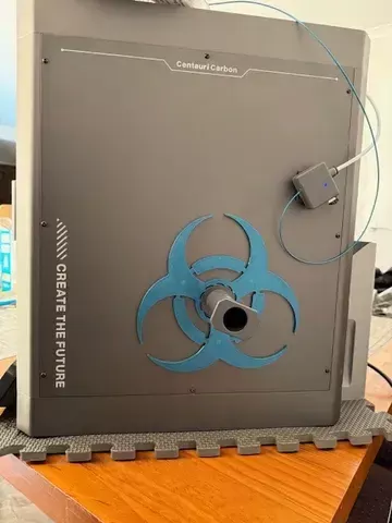 Elegoo Centauri Carbon Biohazard filament shield