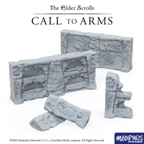 The Elder Scrolls: Call to Arms - Print at Home - Nord Tomb Walls by Modiphius Entertainment