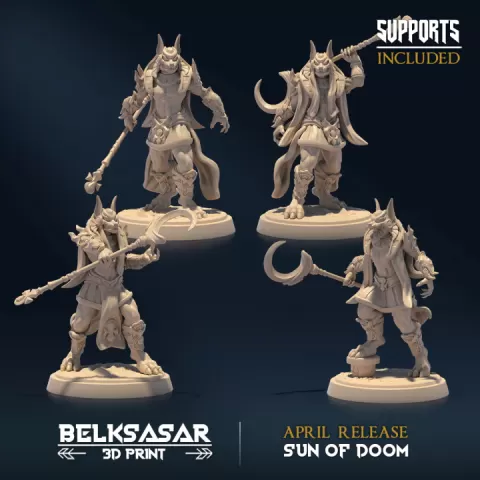 Sandtomb Guardian Set x4 by Belksasar