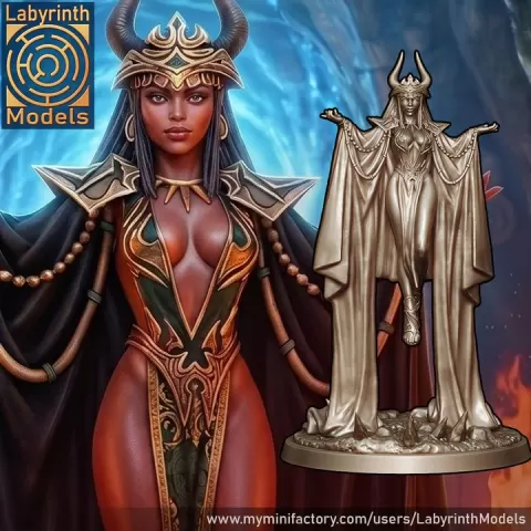 Queen Persephone - 32mm scale by Labyrinth Models