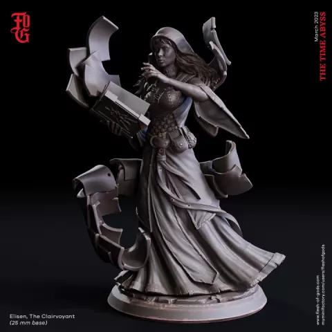 Elisen, The Clairvoyant (NPC) by Flesh of Gods