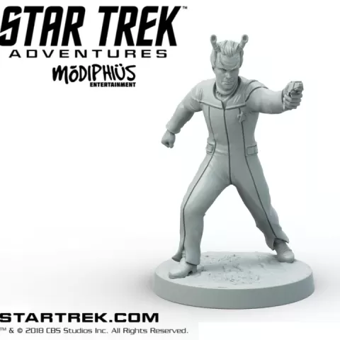 Star Trek Adventures - Print at Home - TNG Away Team Andorian Male by Modiphius Entertainment