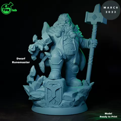 Dwarf Runemaster by TPK Lab