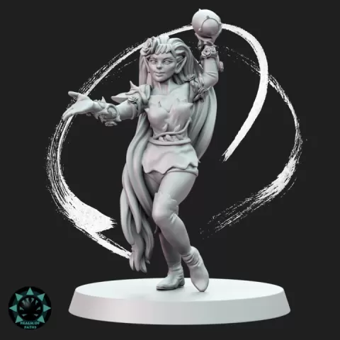 Wood Elf Gladria Flower - Fantasy Football by Realm of Paths