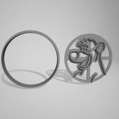 Baloo cookie cutter