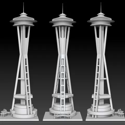 Seattle Space Needle Display Model