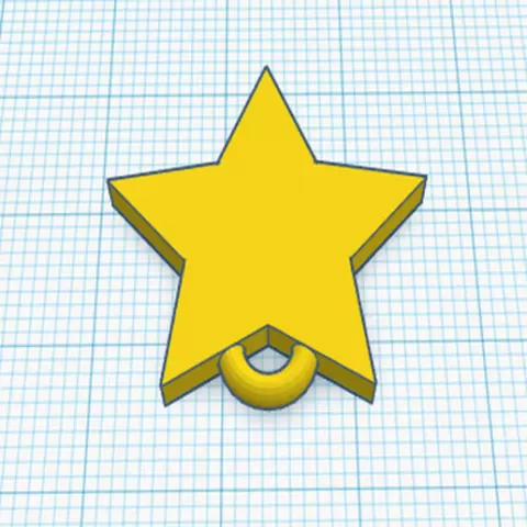 Star Keyring