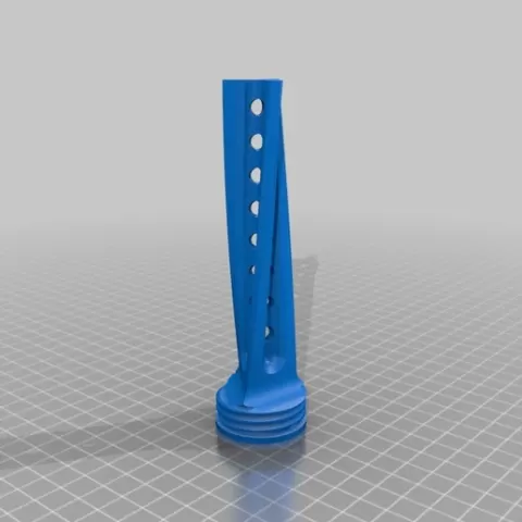 Tri Blade Dagger - Cut it down ti fit small printers.