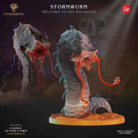 Dragonbong Tribes Stormwurm by Draco Studios