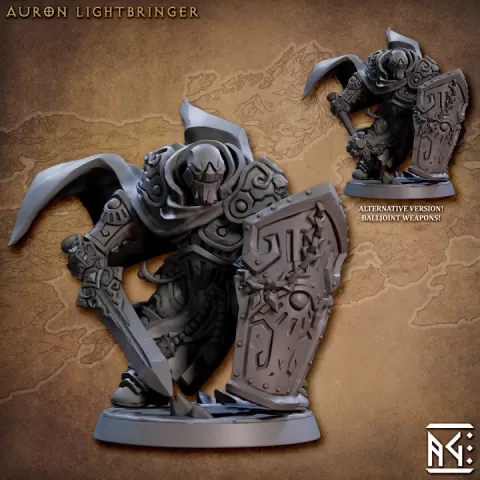 Auron Lightbringer (Golem Simulacra) by Artisan Guild