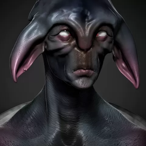 Alien Bust