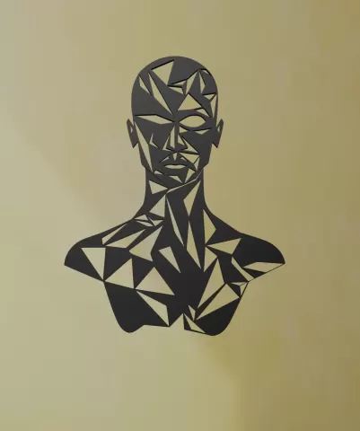 Geometric Face - Ri0m0