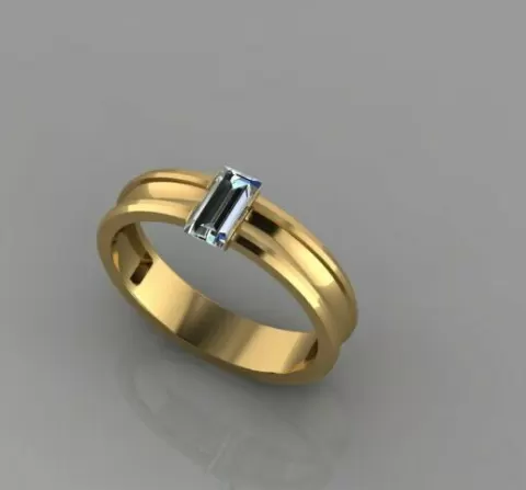 Baguette Ring