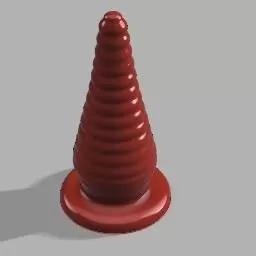 large ribbed dilator plug