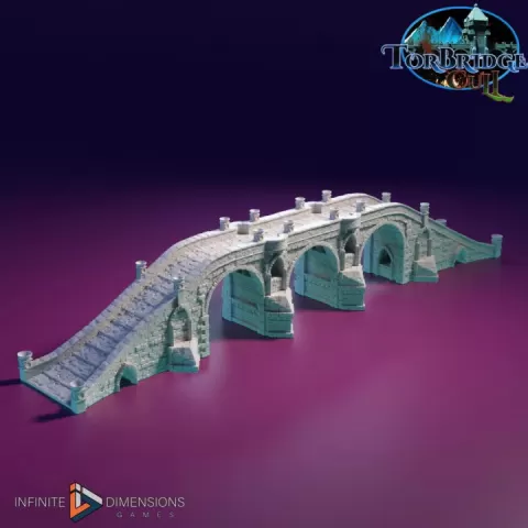 Medieval Modular Bridge (Core Set) by Infinite Dimensions Games