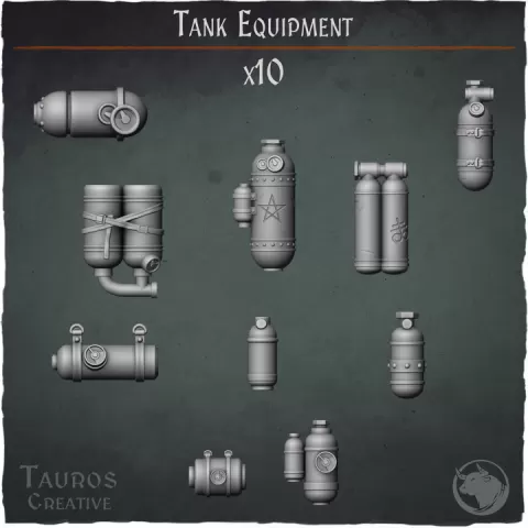 Tank Equipments — Grimdark Bits by Tauros Creative