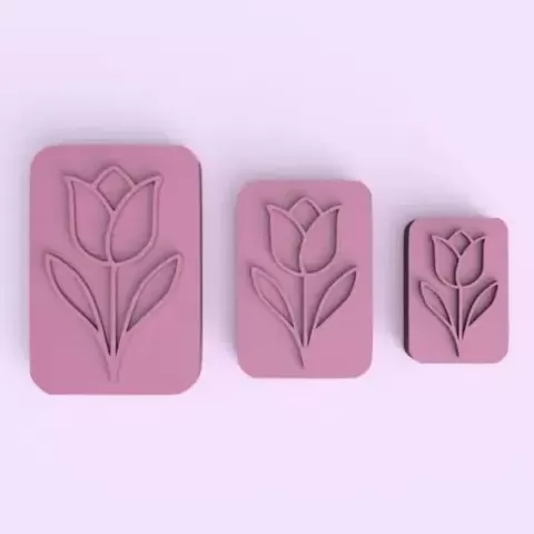 flower stamps - Crafteros