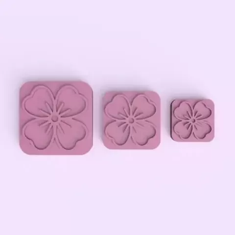 flower stamps - Crafteros