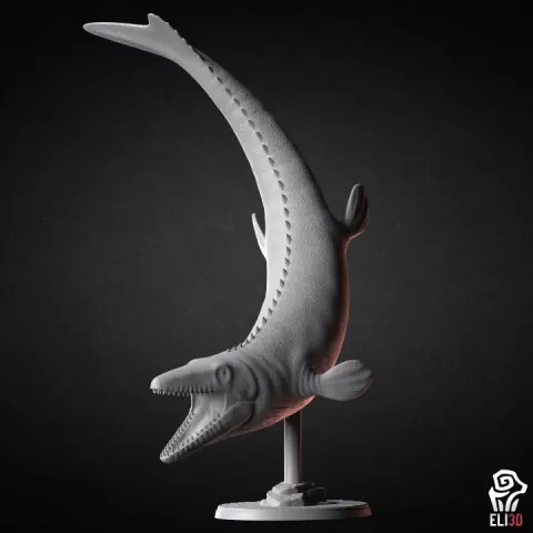 Tylosaurus (Mosasaur) - Dinosaur by ELI 3D