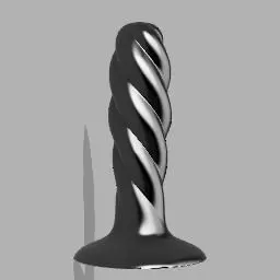 butt plug with a twist
