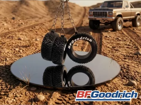 BFGoodrich Off-Road Tire Keychain