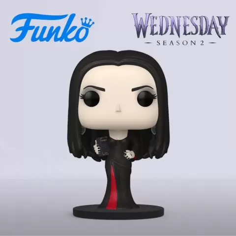 Morticia Addams Funko - Wednesday season 2 - NicoToons