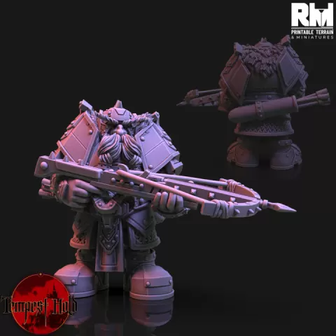 Mallakson's Folk Hunter by RMPrintable