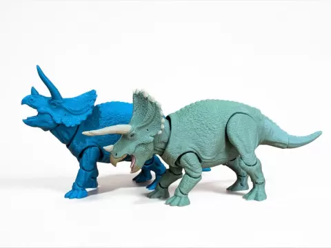 Jointed Triceratops