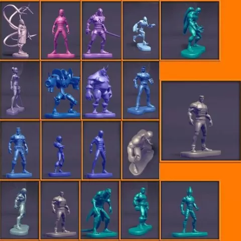 Spidey character collection