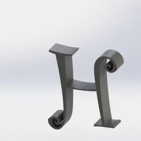 Letter H