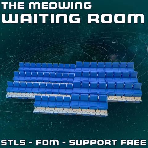Waiting Room - GridForge Terrain by Kathy Millatt Modelling