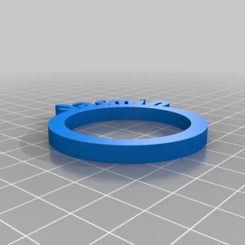 Jasmin Personalized Napkin Rings