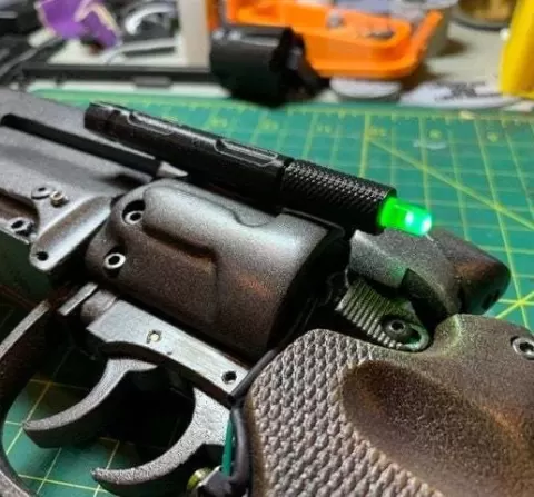 Blade Runner Blaster Laser Sight Mod