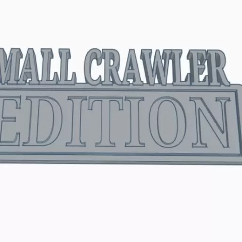 MALLCRAWLER EDITION Vehicle Badge