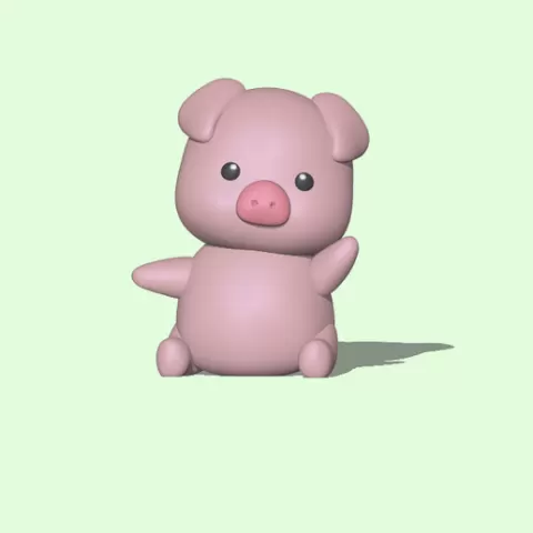 Cute Pig