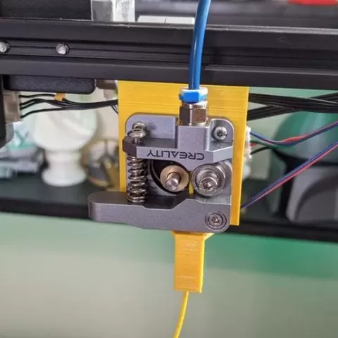 Extruder Mount with Runout Sensor for Extrusion Mounting